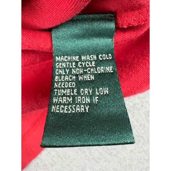 LAUREN Ralph Lauren Polo Shirt Mens L Custom Red Slim Fit Short Sleeve Preppy - Picture 11 of 12